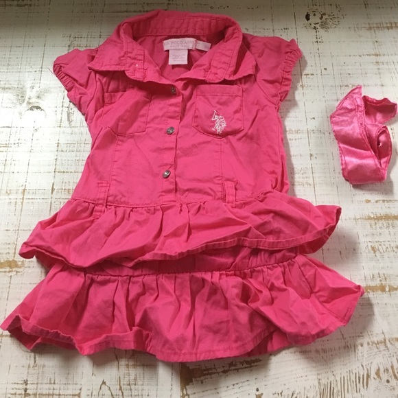 Polo toddler dress