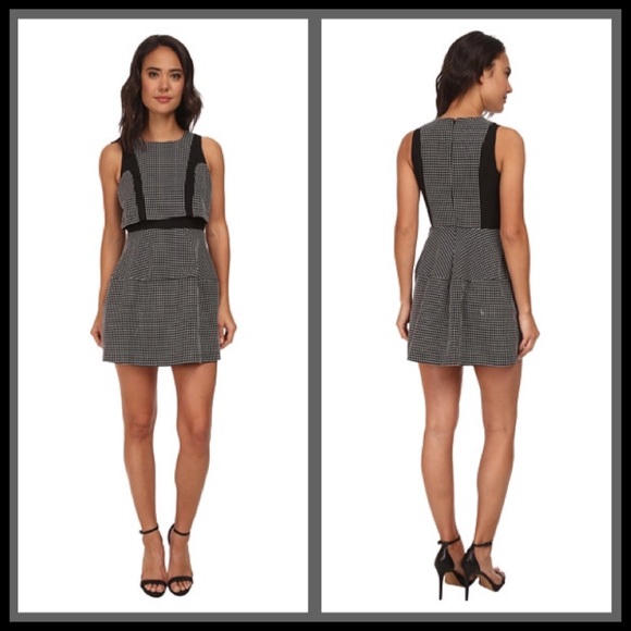 NWOT- Black & Polkadot Sleeveless Dress