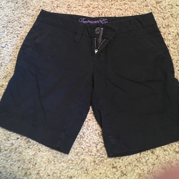 Black Bermuda Shorts