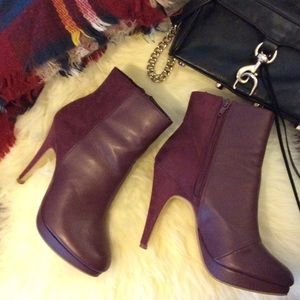 🌟H&M Maroon Booties 🌟