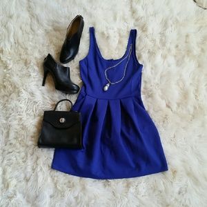 Blue dress