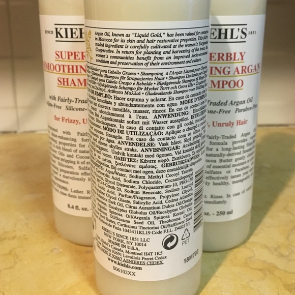 Kiehl's Superbly Smoothing Argan Shampoo 8.4oz - Picture 2 of 4