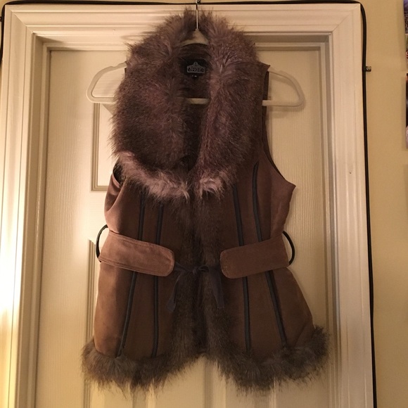 Faux fur and suede best