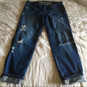 Madewell Distressed Boyfriend Jeans