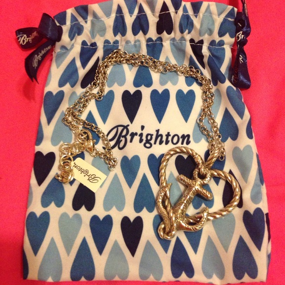 Brighton Heart Anchor Pendant
