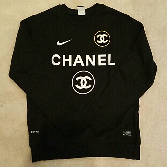 chanel x nike hoodie