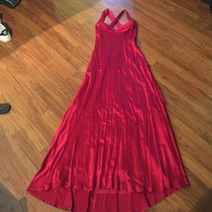 Calvin Klein red gorgeous gown