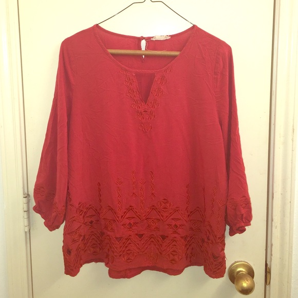 Moving sale EXTENDED!! Rust color 3/4 sleeve