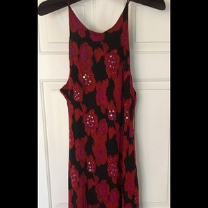 Floral High Low Gown