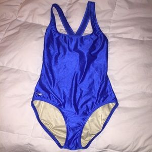 Speedo one-piece swimsuit Royal Blue
