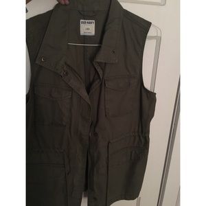 Old Navy Army Green vest
