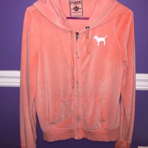 Victoria's Secret Pink Velour Sweater