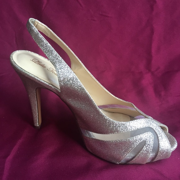 Lulu Townsend Champagne Natasha heels