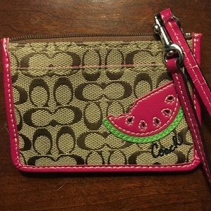 Coach Wristlet/Card Holder