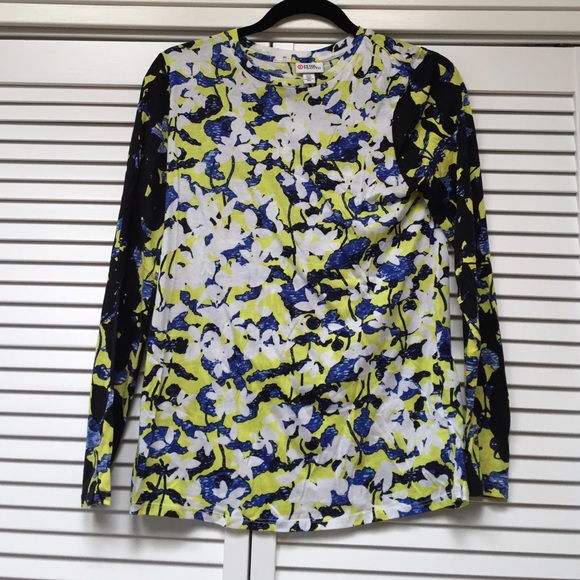Peter Pilotto for Target floral long sleeve top