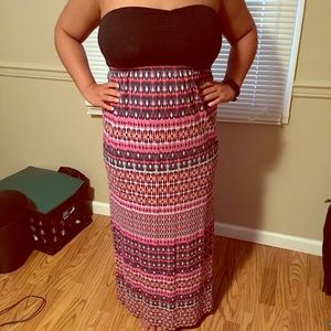 Roxy Strapless Maxi Dress