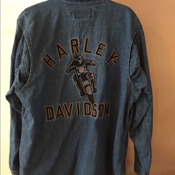 Harley Davidson Denim Shirt