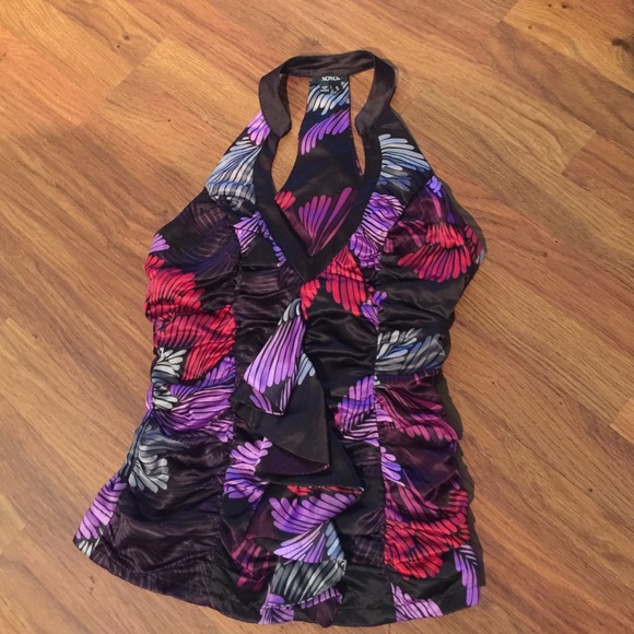 Multi color top