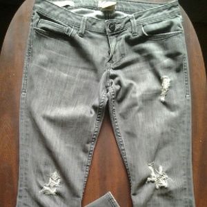 William Rast Distressed Denim