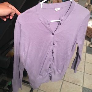 Lilac J. Crew Cardigan