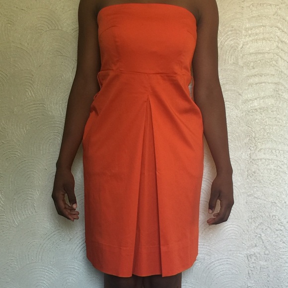 Strapless summer dress