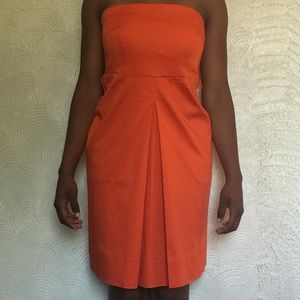 Strapless summer dress