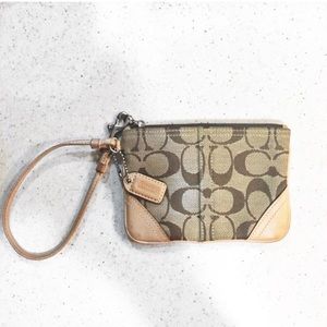 Coach wristlet