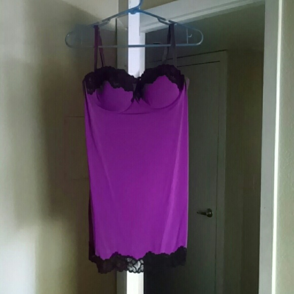 Sexy purple teddy
