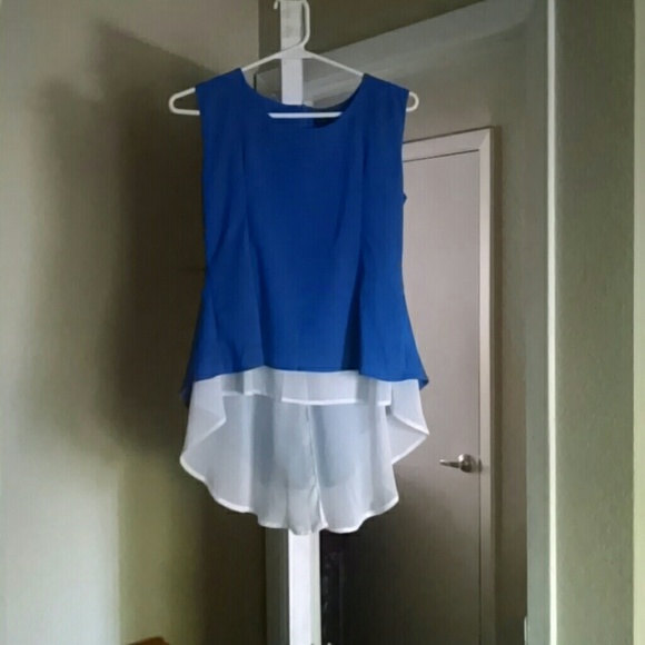 High low chiffon blouse - Picture 1 of 2