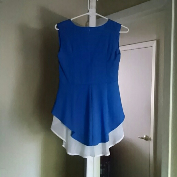 High low chiffon blouse - Picture 2 of 2