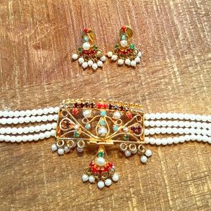 ☀️FINAL PRICE☀️Indian Necklace + Earrings