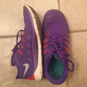Purple Nike Tennis shoes 4.5