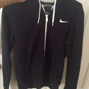 Black Nike zip up