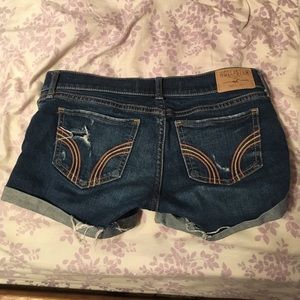 Hollister jean shorts