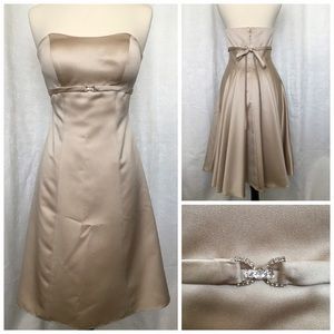 Champagne Semi-formal Dress