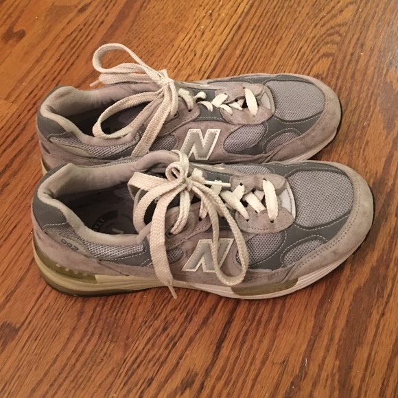 New Balance running shoes.