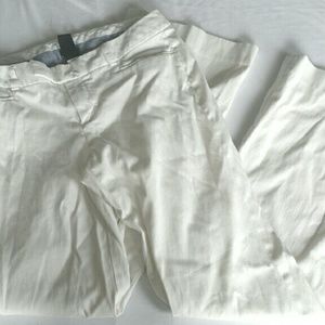 Gap White Cordoroy Pants