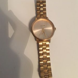 Nixon gold watch