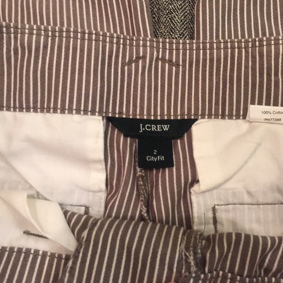 J. CREW City Fit Seersucker Trousers - Picture 3 of 4
