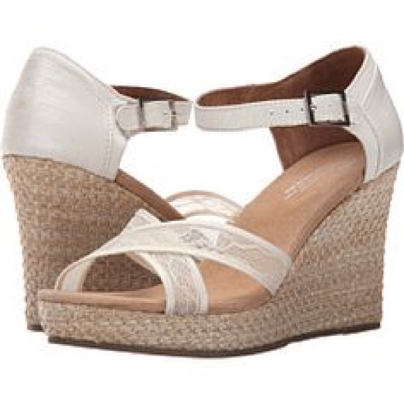bridal wedges