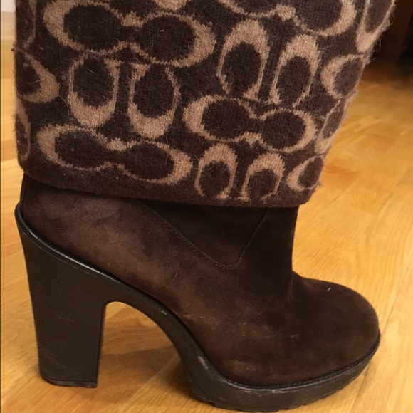 COACH heeled boots