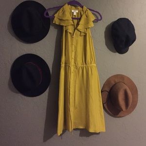 Ann Taylor Loft dress %100 Silk size 0