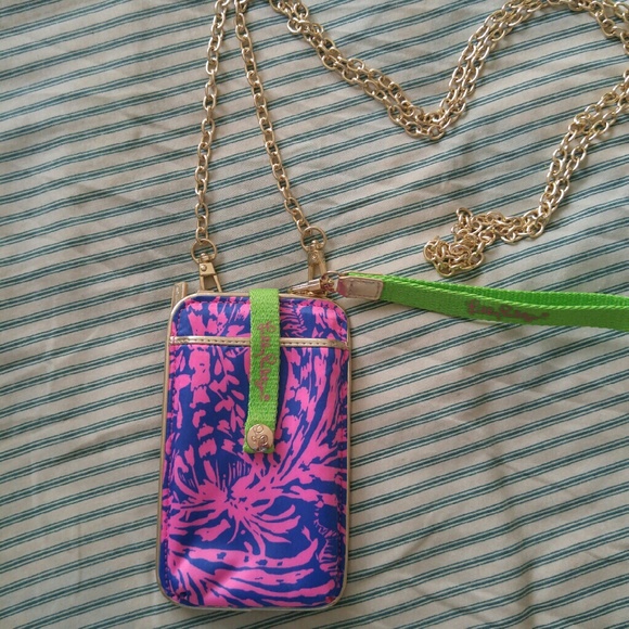 Lilly Pulitzer mini bag/ lanyard