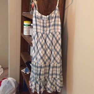 Plaid summer sundress