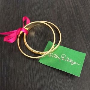 NWT Lilly Pulitzer bangle set