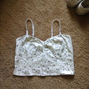 FLORAL CROP TOP