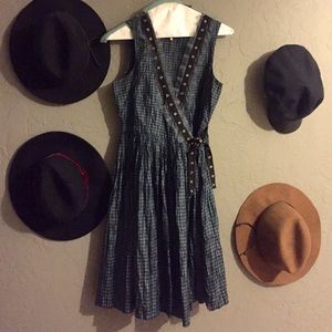 Free People %100 Silk wrap dress size 0