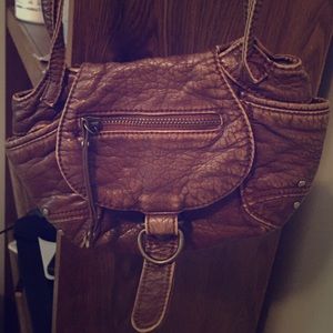 Crossbody brown bag
