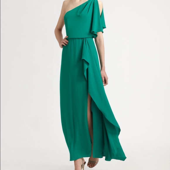 bcbgmaxazria emerald green dress BCBGMAXAZRIA Daphine Emerald Green Bustier