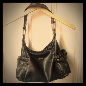 Black Sling Purse